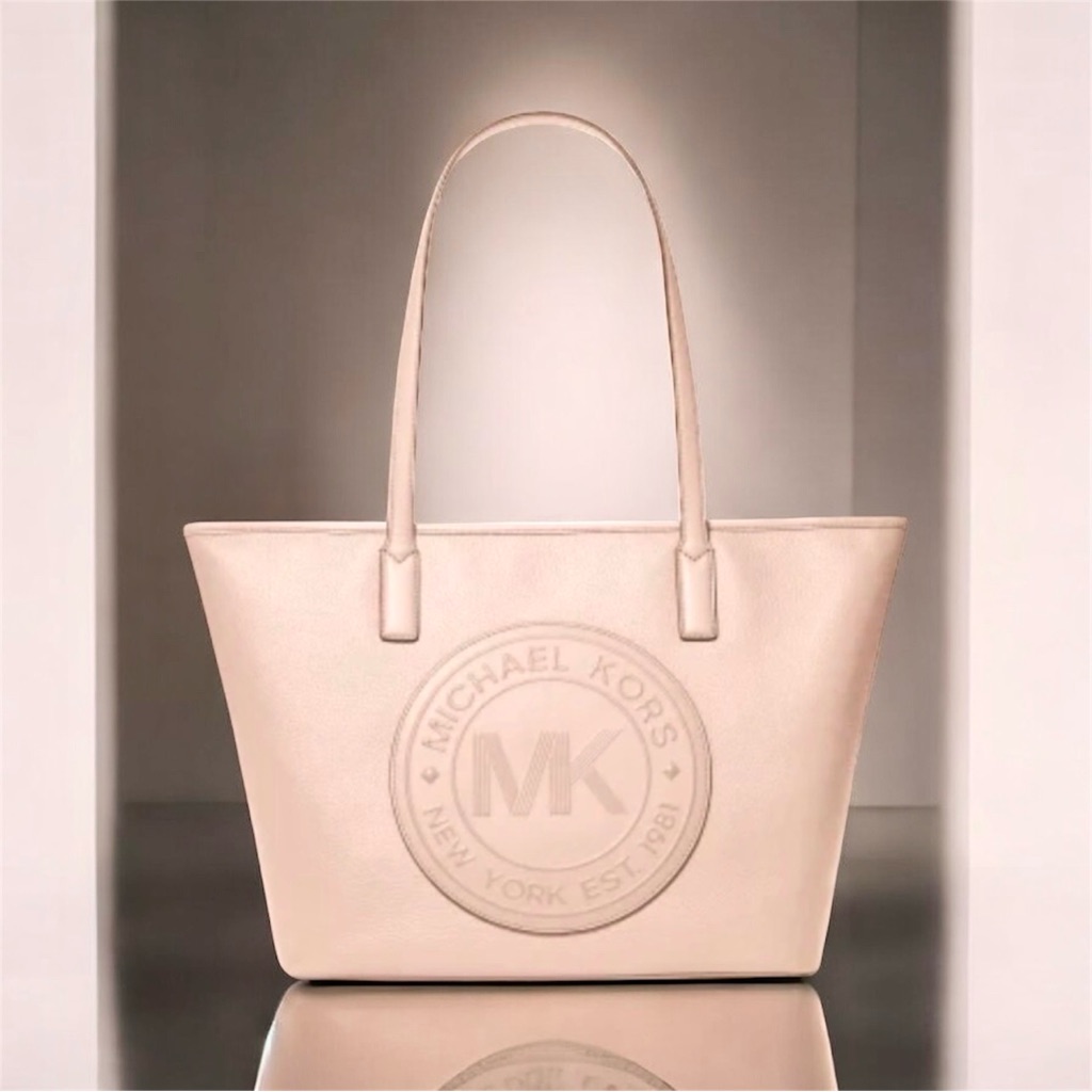 Michael Michael Kors Pink Fulton Sport Top Zip Tote New!!!